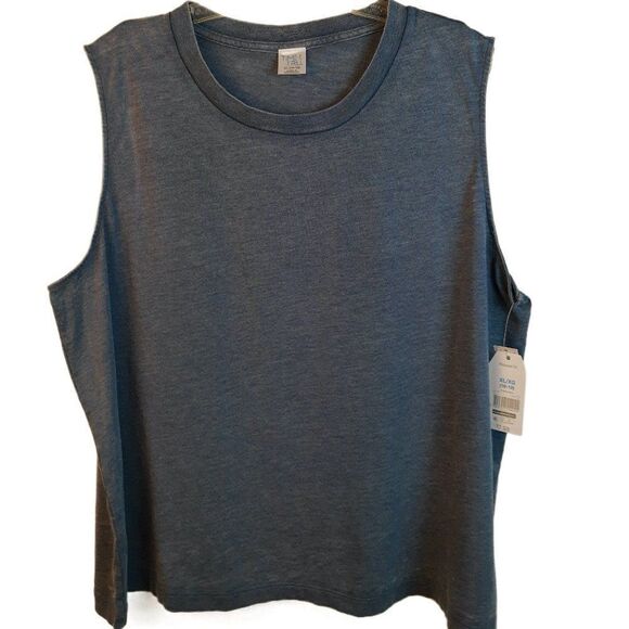Time and Tru Tops - Time and Tru Blue Shirt XL